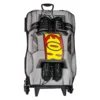 2520CM25-5 Mala Infantil Night Shifter 3D com Rodinhas - Cinza - 5