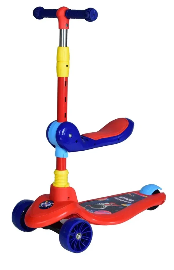 Patinete Infantil com Assento 2 em 1