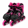 Patins Inline Ajustável Brinquedo Rodinhas Rosa