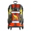 2704AM25-3 Mala Infantil Turbo Max 3D com Rodinhas - Preta - 3