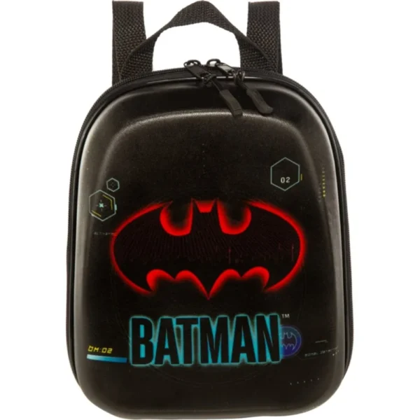 2805AX23-2 Mochila Infantil Batman Tamanho P - Preta - 2