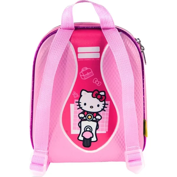 Mochila Infantil Hello Kitty Tamanho P - Rosa - 2