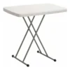 Mesa Robust Dobrável Multiuso 80CM - Branca - 5