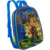 2993EX23-1 Mochila Infantil Patrulha Canina Chase Spy Tamanho P - Azul