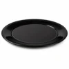 Conjunto 2 Prato Oval Vidro 35CM - Preta - 2