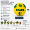 300232-1 Bola de Futebol Brasil Número 5 - Amarela