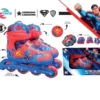 3012-11 Kit Patins com Acessórios de Segurança Superman Azul - Tam. 34-37 - 11