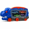 303394-2 Caminhão Tiranossauro Rex com Rampa e 04 Carrinhos - Azul - 2