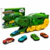 303448-1 Caminhão Dinossauro com 3 Mini Carrinhos - Verde