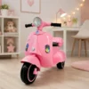 3043-2 Moto Elétrica Infantil Scooter - Rosa - 2