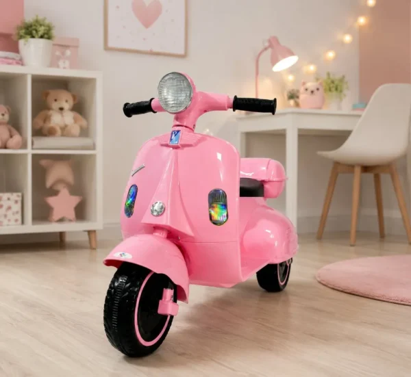 3043-2 Moto Elétrica Infantil Scooter - Rosa - 2