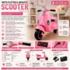 3043-3 Moto Elétrica Infantil Scooter - Rosa - 3