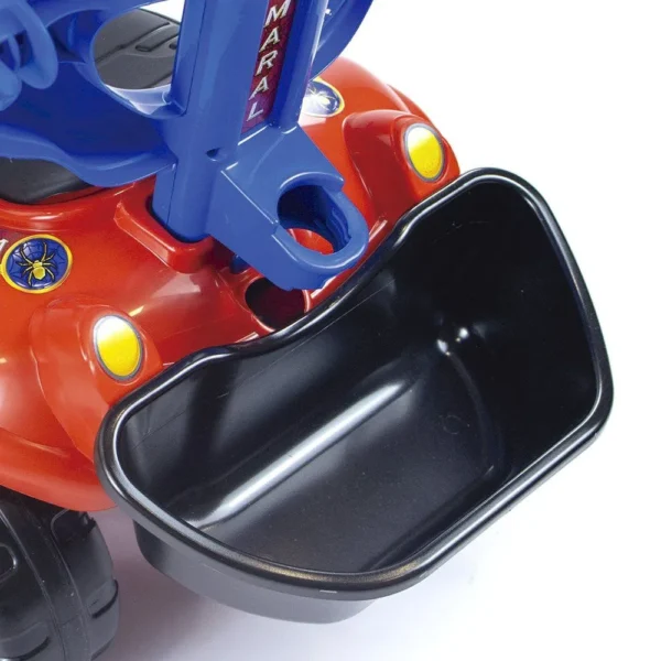 3058-3 Triciclo Infantil De Passeio E Pedal Andador Avespa Spider - 3
