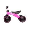 3095-12 Bicicleta Infantil Nuga Sem Pedal 4 Rodas - Rosa - 12