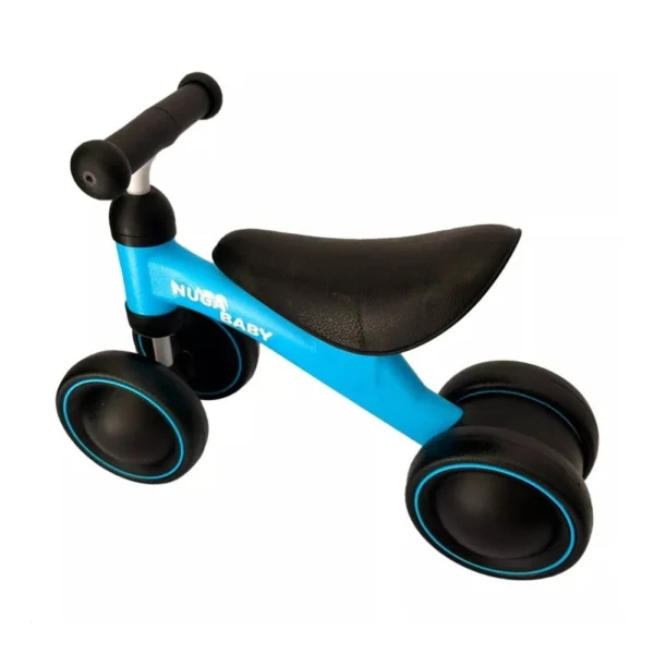 3096-16 Bicicleta Infantil Bike Sem Pedal 4 Rodas - Azul - 16