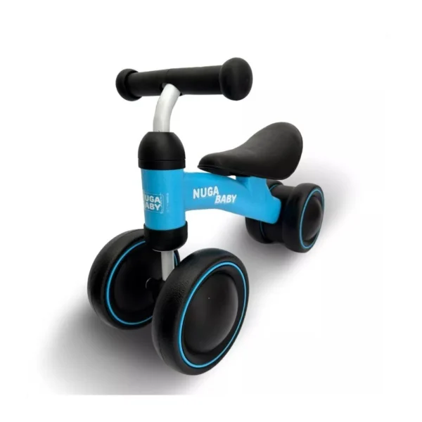 3096-20 Bicicleta Infantil Bike Sem Pedal 4 Rodas - Azul - 20