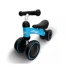 3096-4 Bicicleta Infantil Bike Sem Pedal 4 Rodas - Azul - 4