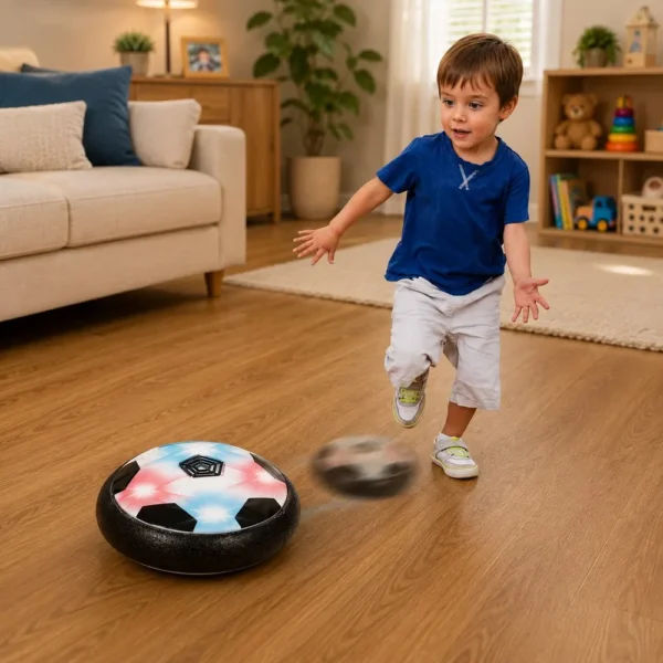 Futebol Flutuante Infantil com Luz e Música - 4