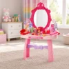 310347-2 Penteadeira Infantil de Brinquedo com Espelho 46 Peças - Rosa - 2