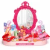 310347-4 Penteadeira Infantil de Brinquedo com Espelho 46 Peças - Rosa - 4
