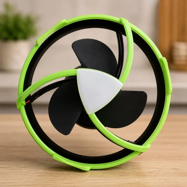 Mini Ventilador de Barraca Luz de LED com USB - 4