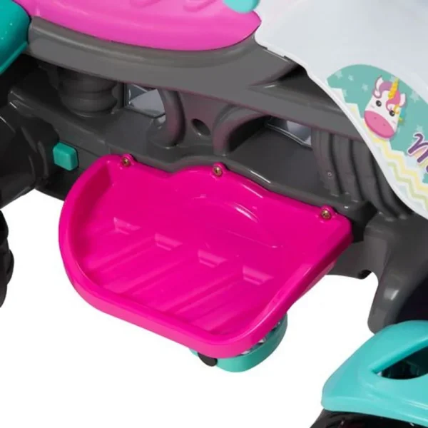 Carrinho De Passeio Infantil Quadriciclo Haste Pedal - Menina - 4