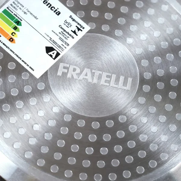 312792-3 Frigideira Revestimento Cerâmico Antiaderente 28cm- Preta - 3