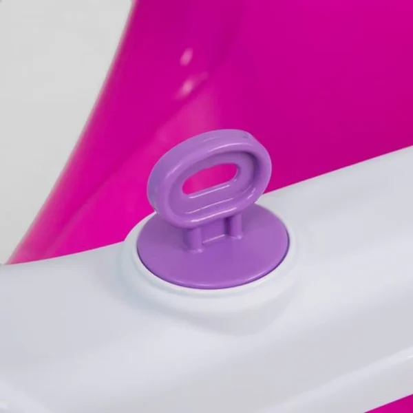 3150-1 Triciclo Rosa para Passeio com Empurrador - Menina
