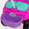 3150-8 Triciclo Rosa para Passeio com Empurrador - Menina - 8