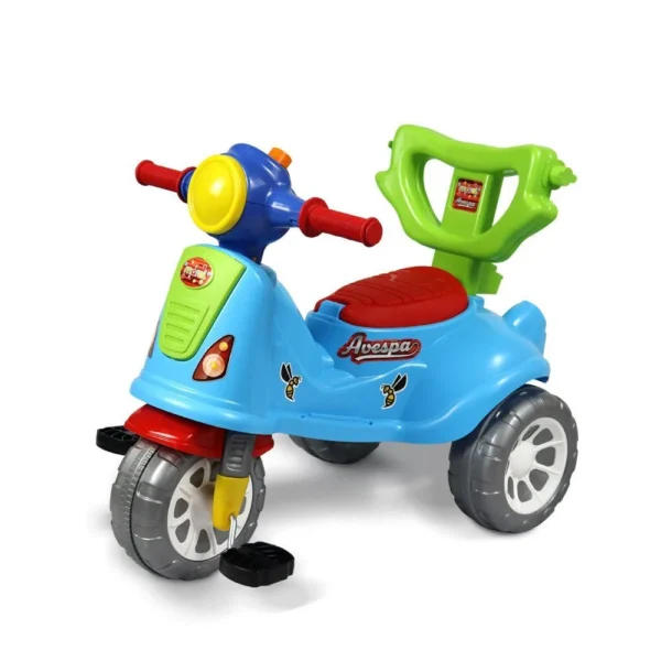Carrinho de Passeio Infantil Triciclo Avespa - Colorido - 3