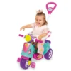 Triciclo Infantil De Passeio E Pedal Andador Avespa Pink - 2