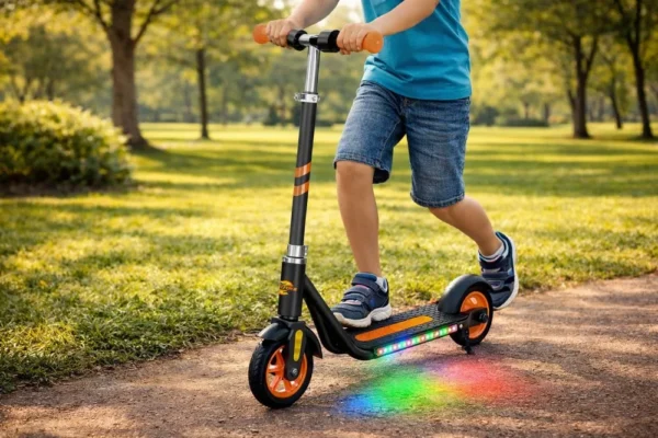 Patinete Elétrico Infantil - Laranja