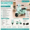 3212-2 Moto Elétrica Infantil Scooter 6V - Tiffany - 2