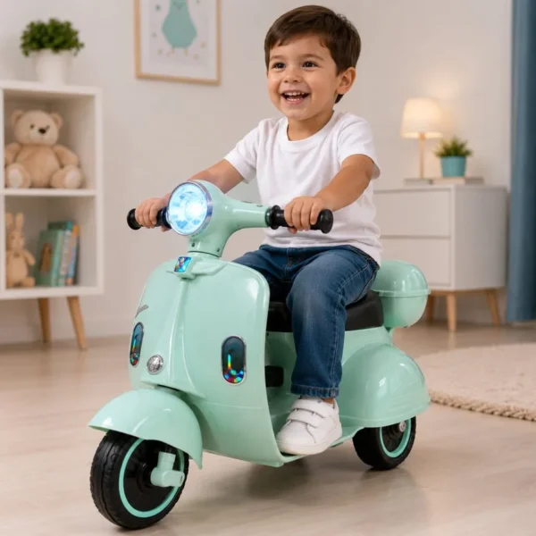 3212-5 Moto Elétrica Infantil Scooter 6V - Tiffany - 5