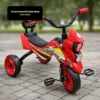 Triciclo Infantil Estilo Moto com luzes - Vermelho - 6