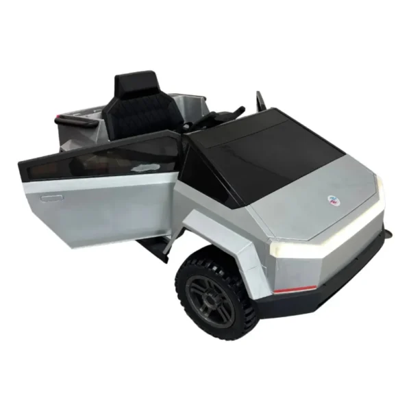 3449-2 Carro Elétrico Infantil Super Truck Futurista 12V - Cinza - 2