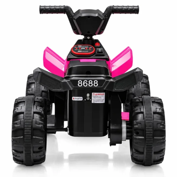 3655-3 Quadriciclo Elétrico Infantil 6V Super Future - Rosa