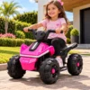 3655-6 Quadriciclo Elétrico Infantil 6V Super Future - Rosa