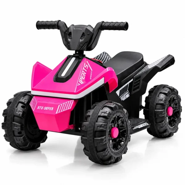3655-8 Quadriciclo Elétrico Infantil 6V Super Future - Rosa