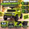 Carrinho Elétrico Infantil Jipe Lux - verde - 2