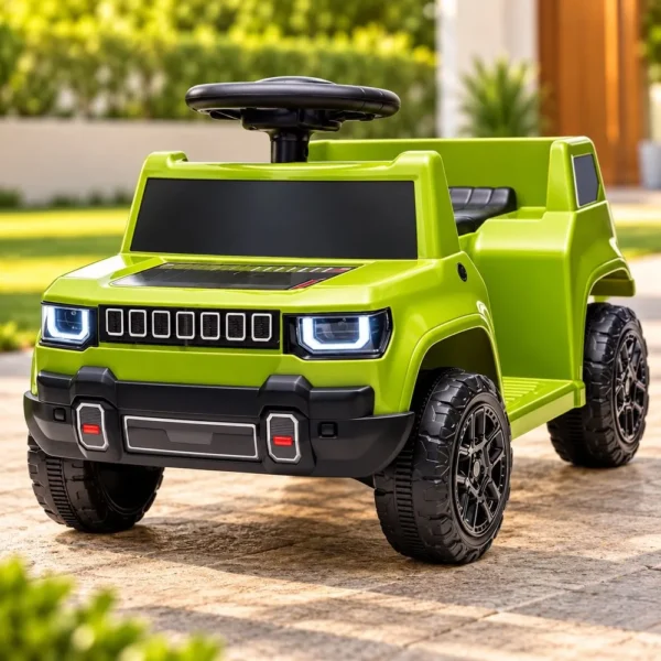 Carrinho Elétrico Infantil Jipe Lux - verde - 5