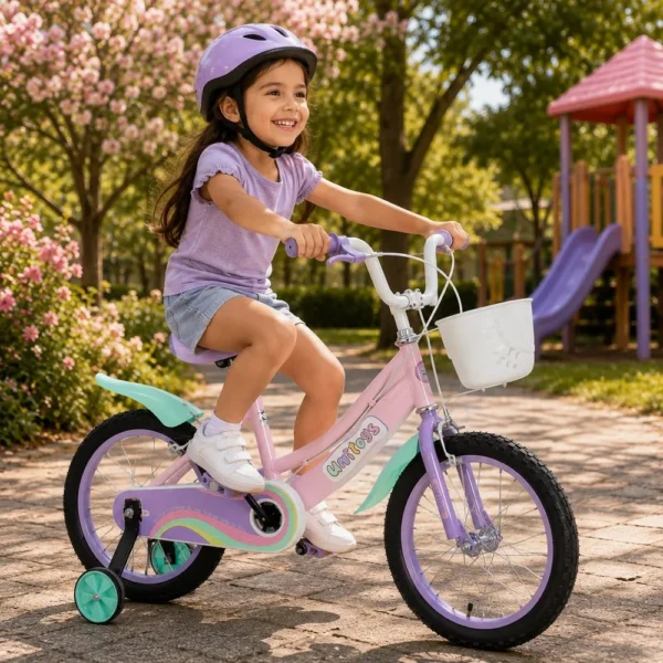 3685-1 Bicicleta Infantil Aro 16 com Rodinha Removível