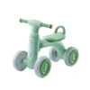 Bike Infantil com Luz e 4 Rodas - Verde - 2