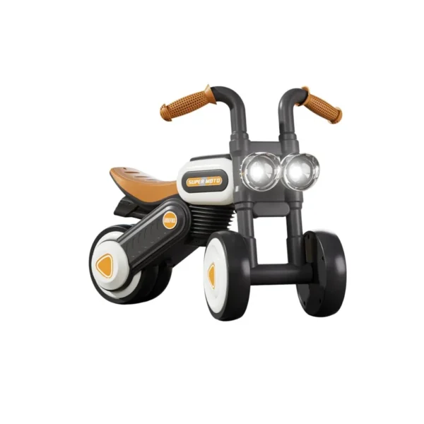 3699-1 Bike Infantil Vintage com Luz e 4 Rodas