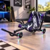 Carrinho Infantil Para Drift com LED - Preta - 2