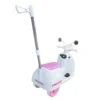 3722-6 Moto Elétrica Infantil com Empurrador - Rosa - 6