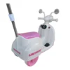 3722-7 Moto Elétrica Infantil com Empurrador - Rosa - 7
