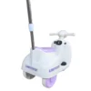 Moto Elétrica Infantil Candy com Empurrador - Lilás