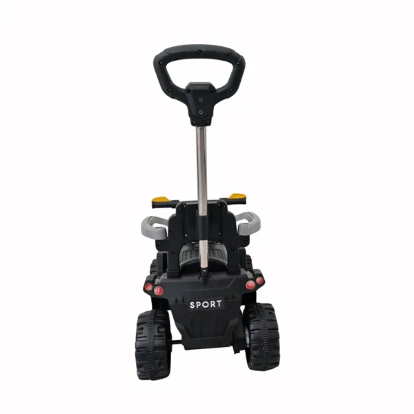 Quadriciclo Elétrico com Empurrador - Cinza