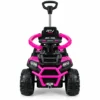 3731-2 Quadriciclo Elétrico com Empurrador Off Road - Rosa - 2